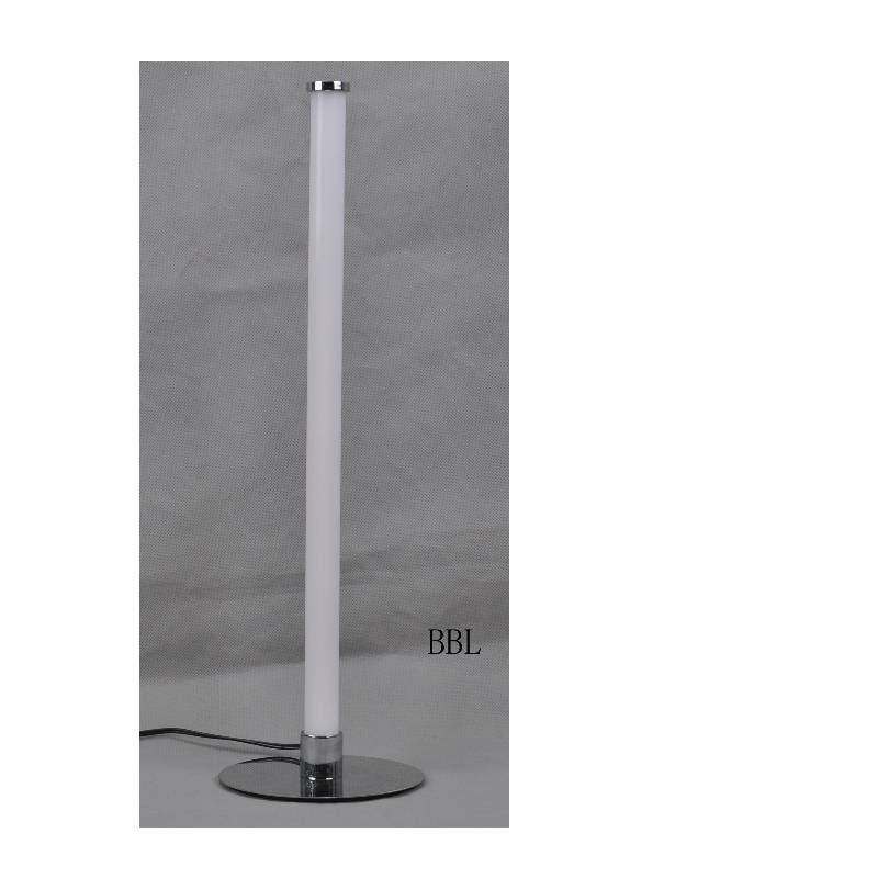 مصباح طاولة LED مع أنبوب مستقيم من الأكريليك