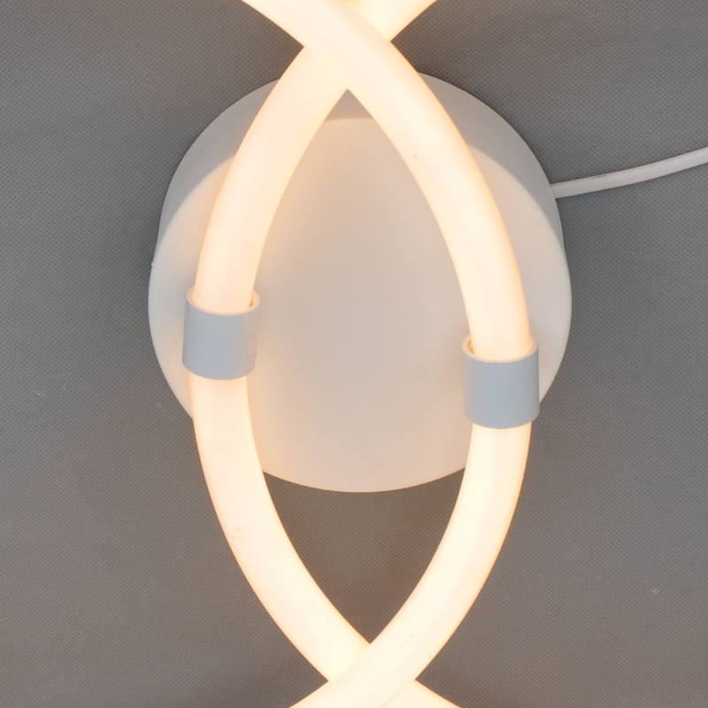 مصباح سقف LED مع أنبوب أكريليك مزدوج C أكبر